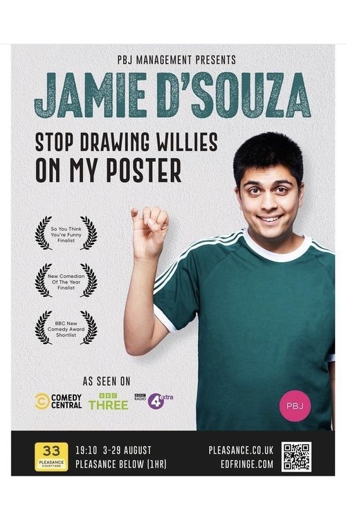 Jamie D'Souza: Stop Drawing Willies On My Poster poster
