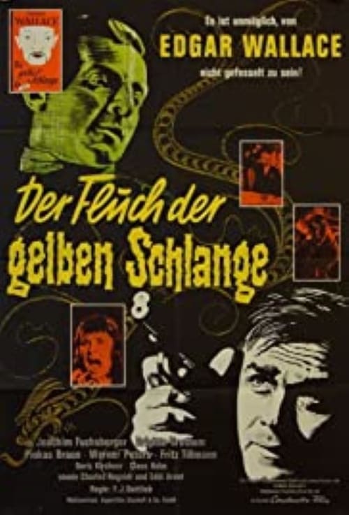 Edgar Wallace - Der Fluch der gelben Schlange poster