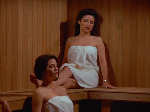 Seinfeld S04E19 — The Implant episode still