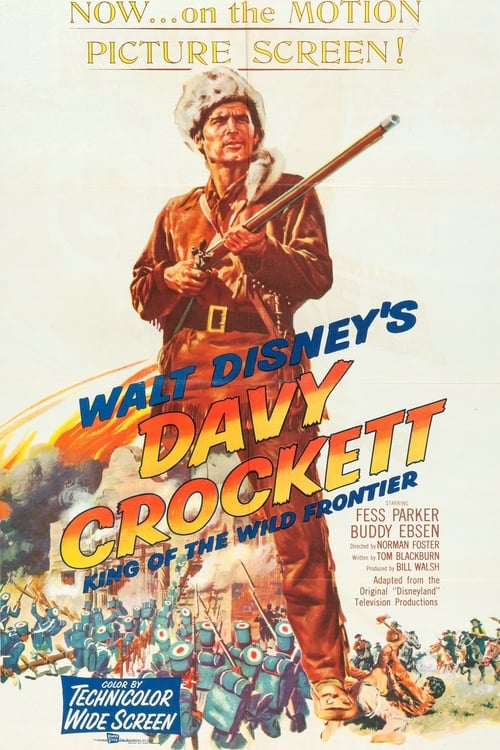 Davy Crockett, rey de la frontera 1955