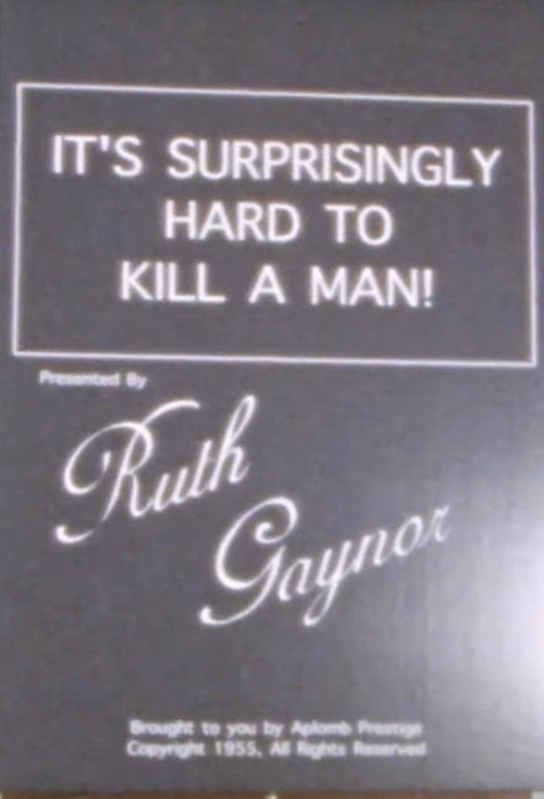 It’s Surprisingly Hard to Kill a Man!