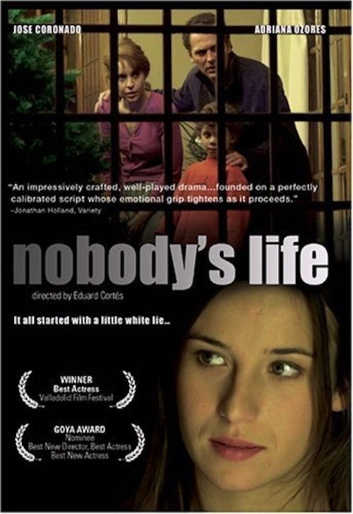 La vida de nadie movie poster player