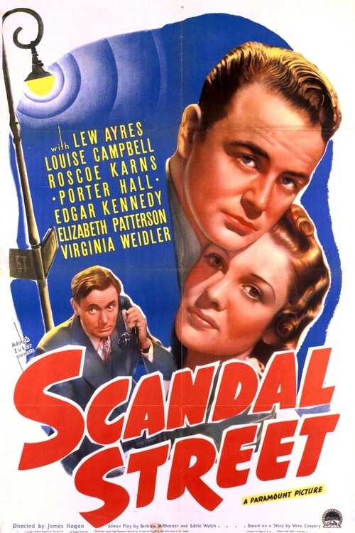 Scandal Street movie poster player