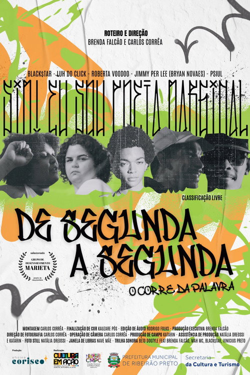 De Segunda a Segunda, o Corre da Palavra poster