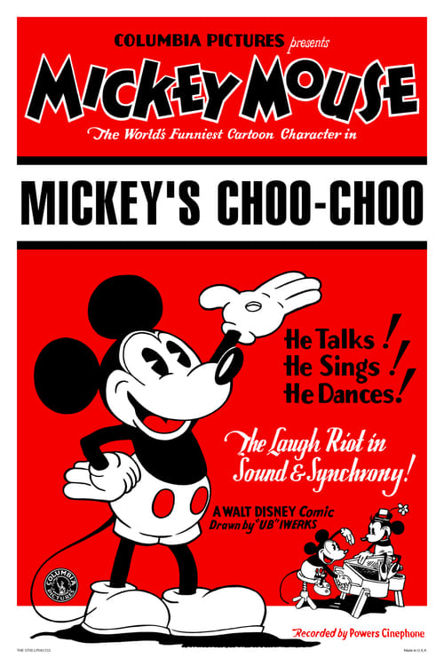 Mickey's Choo-Choo (1929) poster