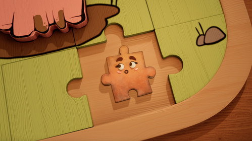 The Missing Piece Backdrop Blur