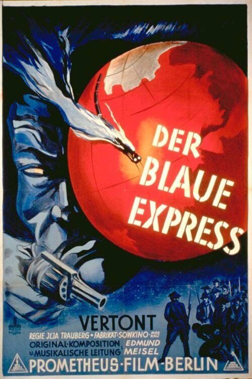 Der blaue Express poster