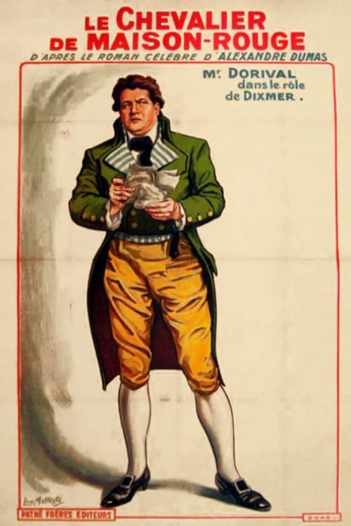 Poster Le Chevalier de Maison-Rouge 1914