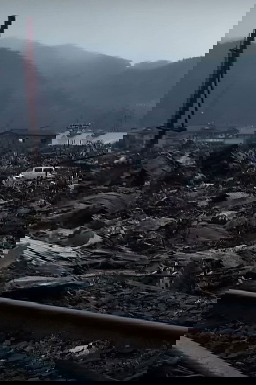 Tsunami japan first 3 days