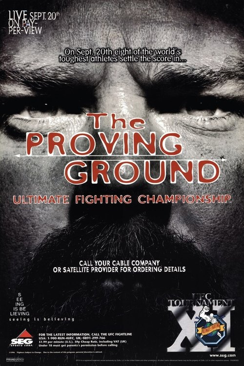 UFC 11: The Proving Ground (1996) poster