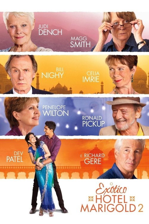 O Segundo Exótico Hotel Marigold movie poster player