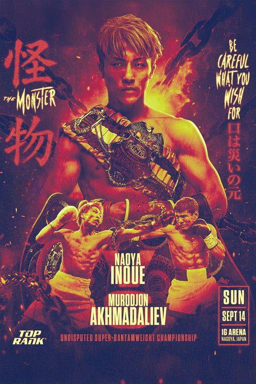 Naoya Inoue vs. Murodjon Akhmadaliev poster