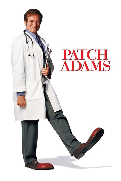 Grootschalige poster van Patch Adams