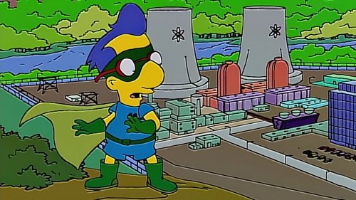 Escena del episodio 2 de la temporada 7 de la serie Los Simpson