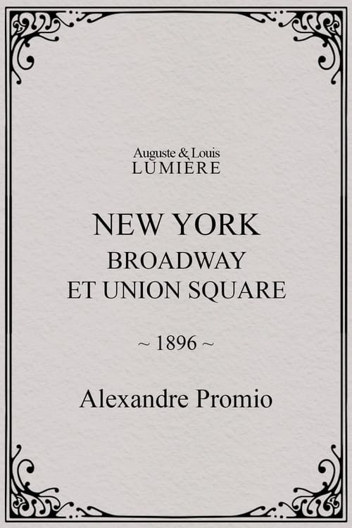 New York: Broadway at Union Square