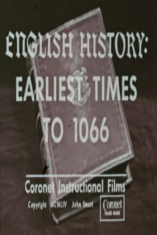 English History: Earliest Times to 1066 (1954)