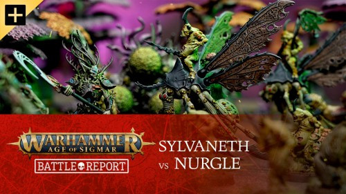 Sylvaneth vs Maggotkin of Nurgle