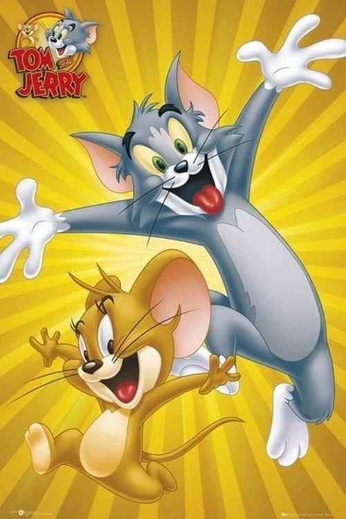 Grootschalige poster van The Tom and Jerry Show