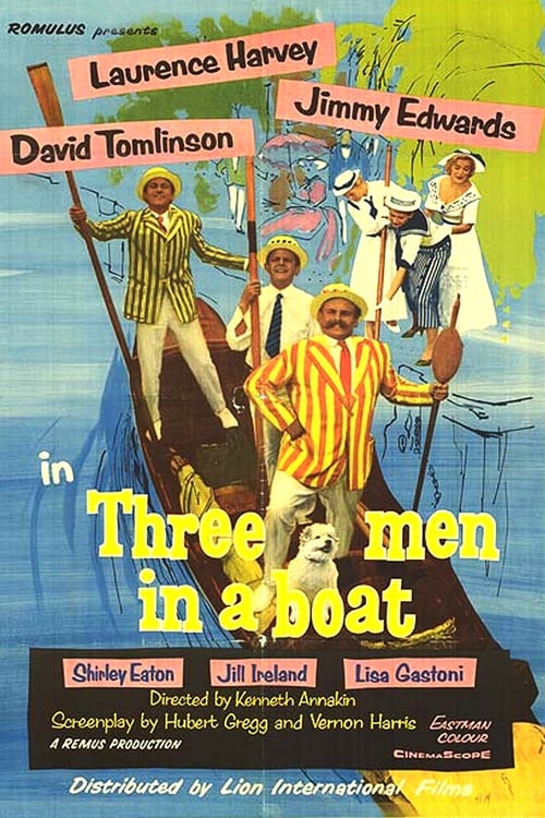 Tres hombres en una barca 1956