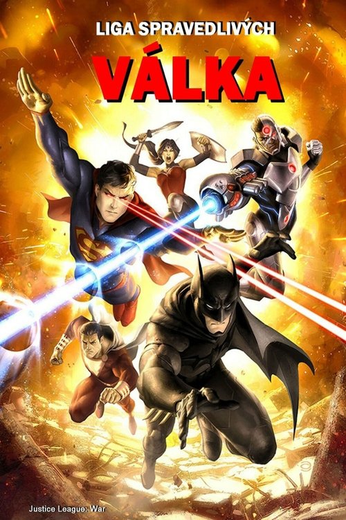 Liga spravedlivých: Válka movie poster player