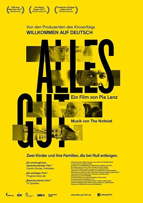 Alles gut movie poster player