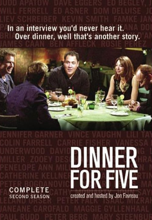 Ver temporada 2 de Dinner for Five Póster de la temporada 2 de la serie Dinner for Five
