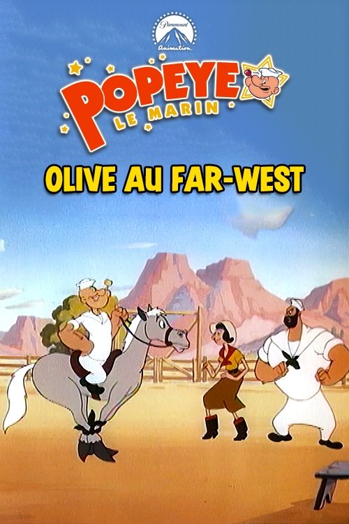 Olive au Far West Poster