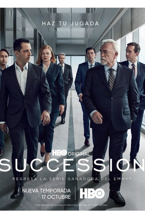 Ver temporada 3 de Succession Póster de la temporada 3 de la serie Succession