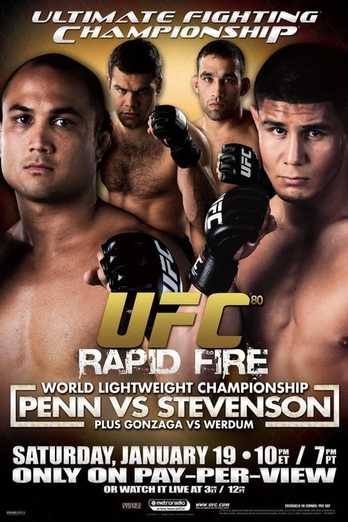 UFC 80: Rapid Fire (2008) poster