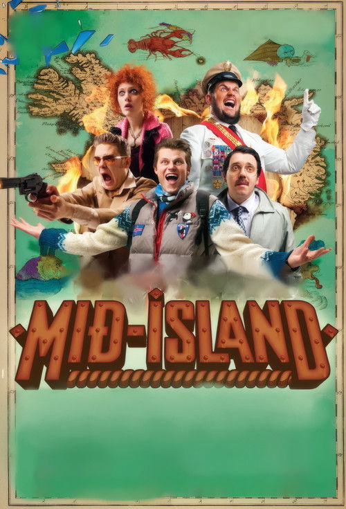 Mið-Ísland - DİZİ Afişi