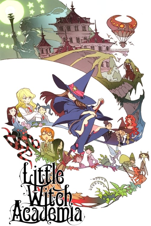 Grootschalige poster van Little Witch Academia