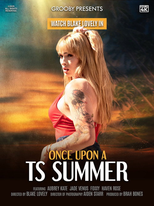Póster oficial de Once Upon a TS Summer (2025)