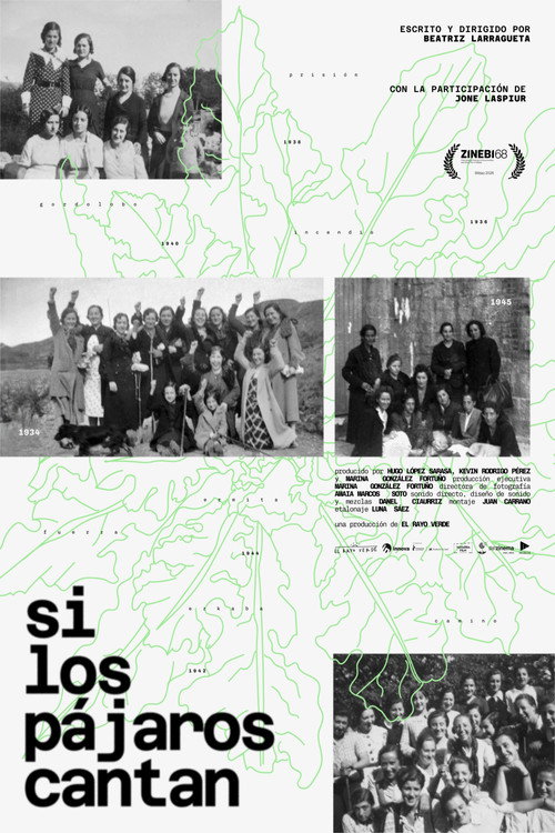 Affiche de Si los pájaros cantan