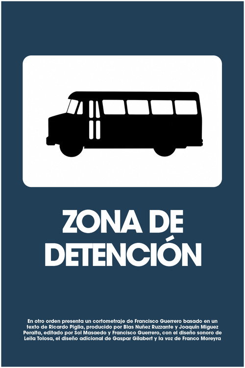 Póster oficial de Zona de detención