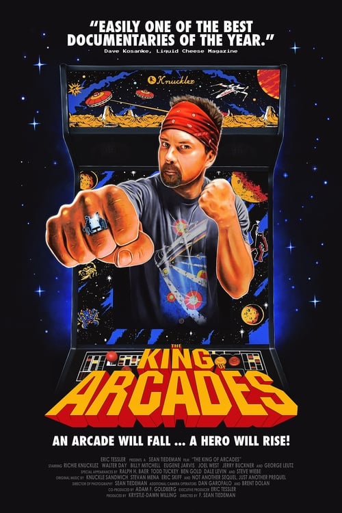 Grootschalige poster van The King of Arcades