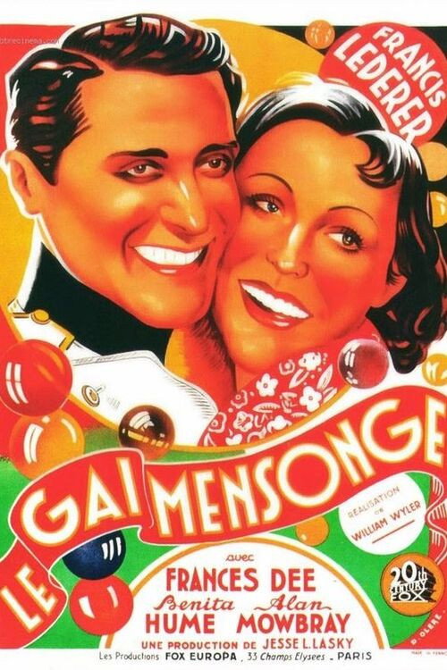 Pôster oficial de The Gay Deception (1935) - Comédia