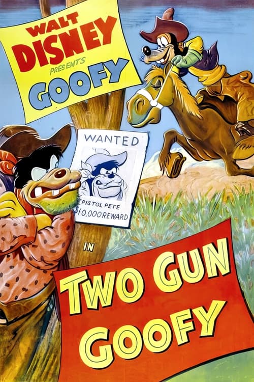 Poster Two Gun Goofy 1952