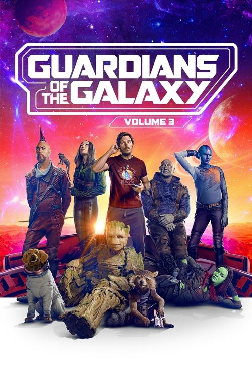 Grootschalige poster van Guardians of the Galaxy Vol. 3