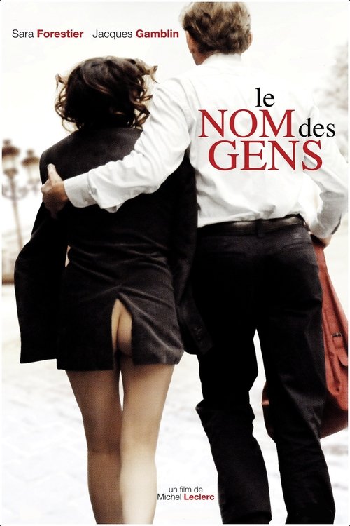Le Nom des gens movie poster player