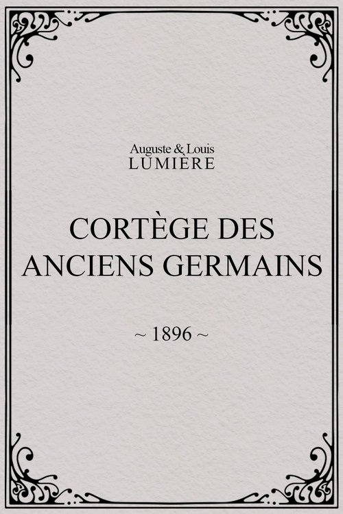 Cortège des anciens Germains