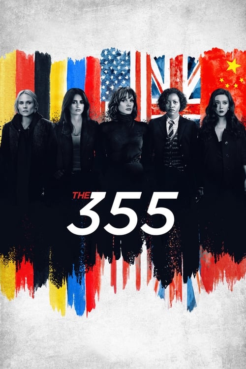 Grootschalige poster van The 355