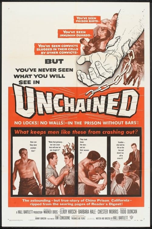 Unchained (1955) poster