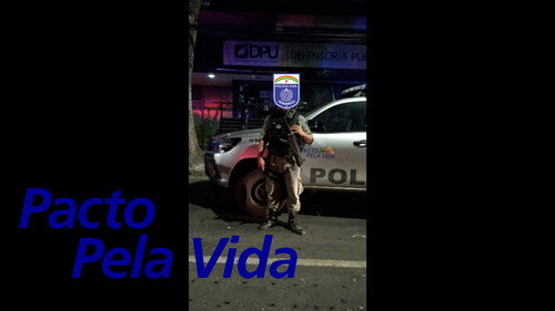 Pacto pela vida Backdrop Blur