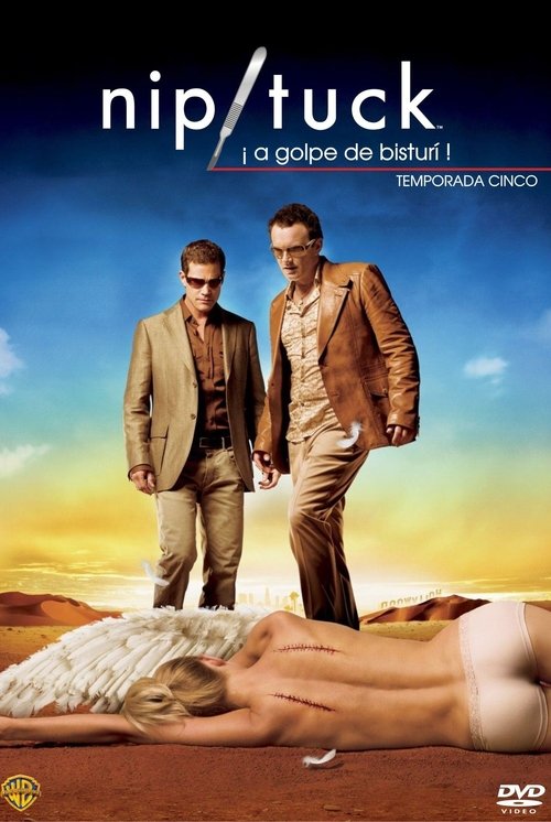 Ver temporada 5 de Nip/Tuck, a golpe de bisturí Póster de la temporada 5 de la serie Nip/Tuck, a golpe de bisturí