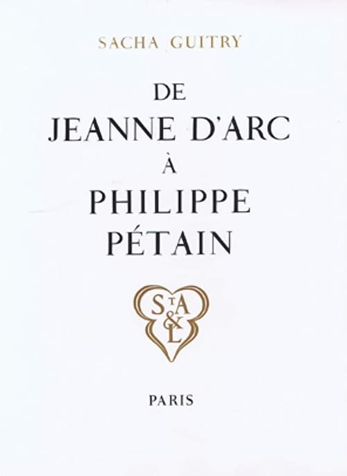 From Joan of Arc to Philippe Pétain Movie Poster Image