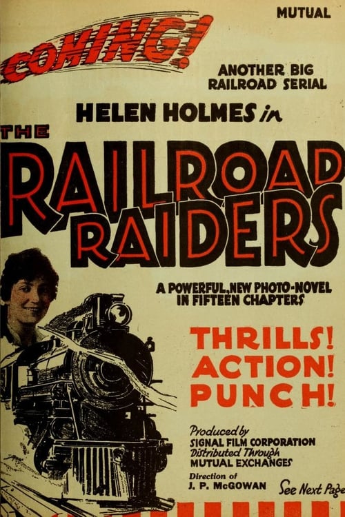 The Railroad Raiders (1917) poster