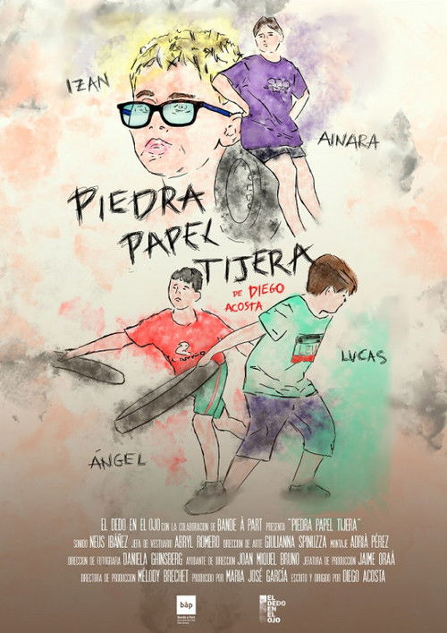Piedra papel tijera poster