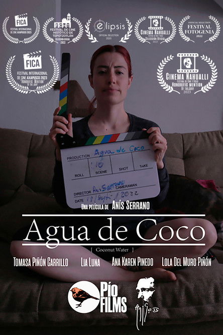 Agua de coco poster