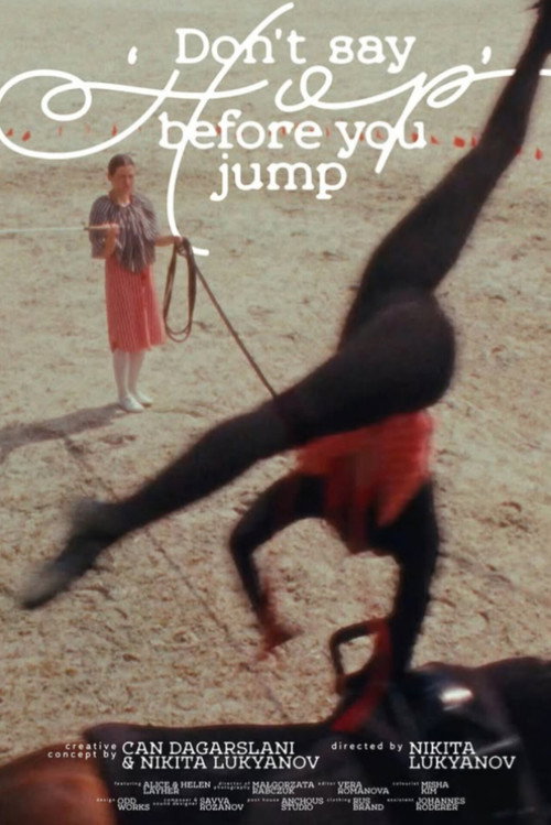 Don't say hop before you jump