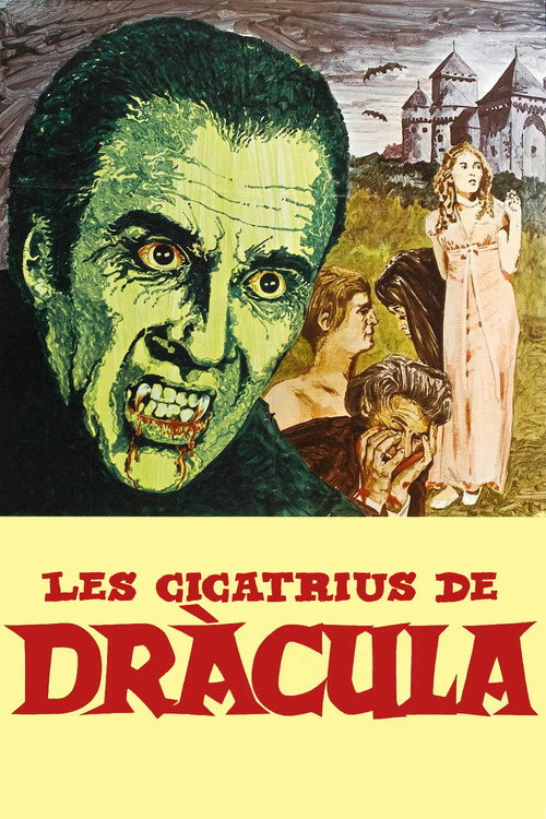 Cartell: Les cicatrius de Dràcula